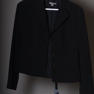 The Long three-Button Blazer In Seasonless Stretch